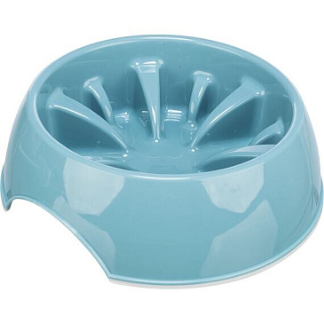 Miska k pomalému krmení, design slunečnice, 0,3l 16cm plast/TPR