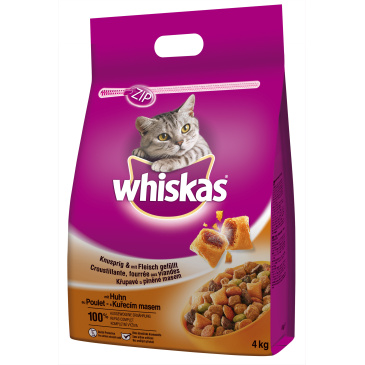 Whiskas granule Kuřecí 3,8kg