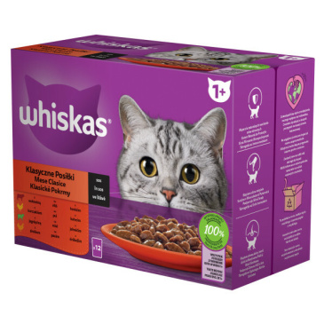 Whiskas kapsička Klasický výběr ve šťávě 12 x 85 g