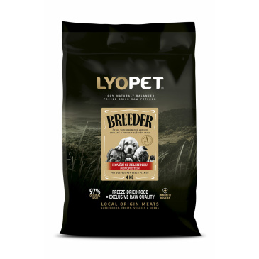 Lyopet Breeder - Hověz se zeleninou 4 kg