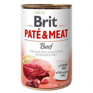 Brit Paté Meat 400g Beef