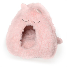 Kočičí domeček Nappy světle růžový Tommi