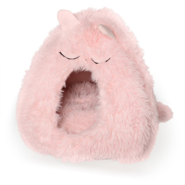 Kočičí domeček Nappy světle růžový Tommi