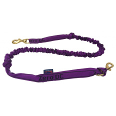 Zero DC Vodítko s tlumičem pro psa nad 10kg filová/purple 1,9m