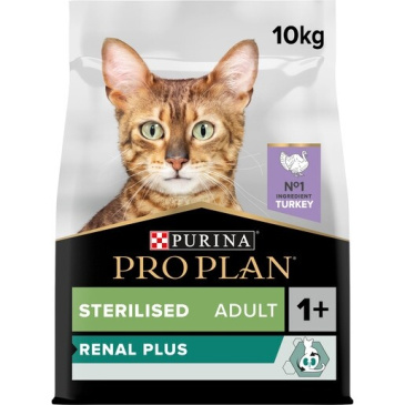 Pro Plan Cat Adult Sterilised Renal Krůta 10kg
