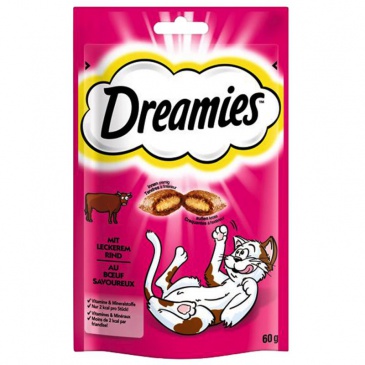 DREAMIES pochoutka hovězí 60g