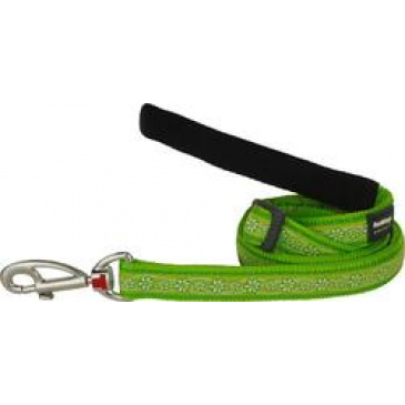 Vodítko Red Dingo 15 mm x 1,8 m - Daisy Chain Lime
