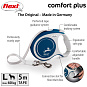 Flexi Vodítko Comfort Plus L pásek 5m modré