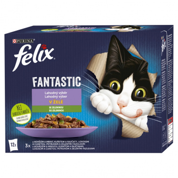 FELIX Fantastic výběr se zeleninou 12 x 85g