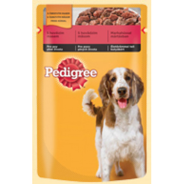 Kapsička Pedigree Adult 100g Hovězí a játra Mix