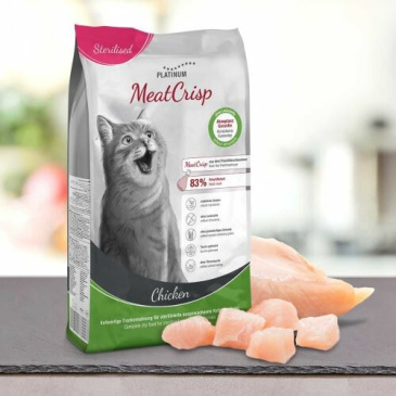 Platinum Cat MeatCrisp Sterilised Chicken 400 g