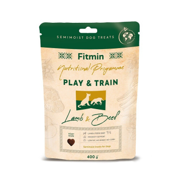 Fitmin NP Play & Train Lamb & Beef 400g