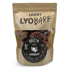 Lyopet Krůtí BARF pro psy - mrazem sušené LyoBARF nugety 6 ks