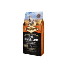 Carnilove Dog Fresh Ostrich & Lamb for small breed 6 kg