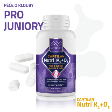 Altervet CARTILAN Nutri K2+D3 100 tbl