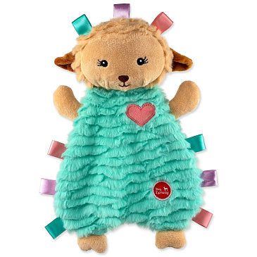 Hračka Dog Fantasy Cuddle Ovečka tyrkysová 29cm