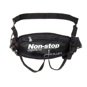 Non-Stop Dogwear běžecký opasek Junior černý