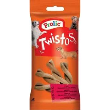 FROLIC  Twistos s hovězím 6 ks 105g