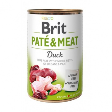 Brit Paté Meat 400g Duck