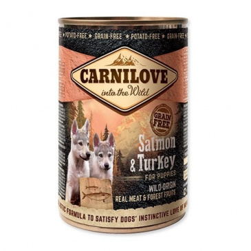 Carnilove 400g wild meat puppy salmon+turkey