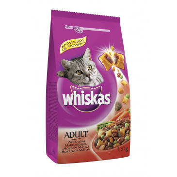 Whiskas granule hovězí 300g