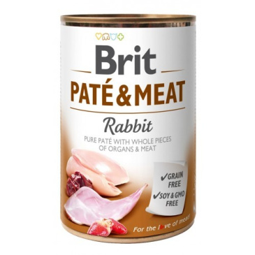 Brit Paté Meat 400g Rabbit