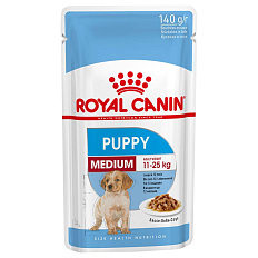 Royal Canin medium puppy kapsička 10 x 140g