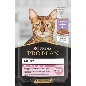 Pro Plan Cat Delikate Digestion Kapsička krůta 85g