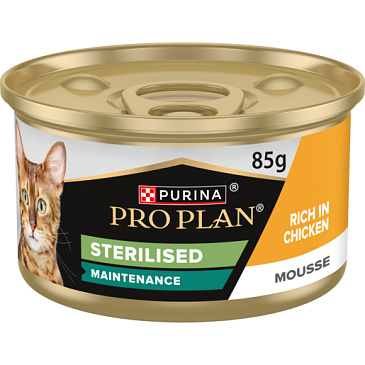 Pro Plan Cat Sterilised Kuře paštika konzerva 85 g