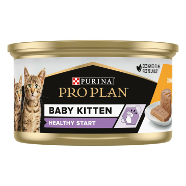 Pro Plan Cat Baby Kitten Kuře konzerva 85 g
