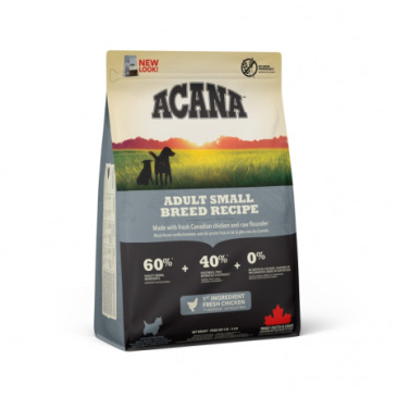  Acana Adult small breed 2 kg recipe