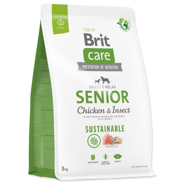 Brit Care Dog Sustainable Senior 3 kg