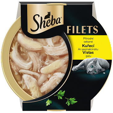 Sheba Filets s kuřecím 60g Sheba Filets s kuřecím 60g
