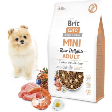 Brit Care Mini FD Raw Delights Turkey with Shrimp 2 kg