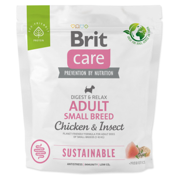 Brit Care Dog Sustainable Adult small 1 kg