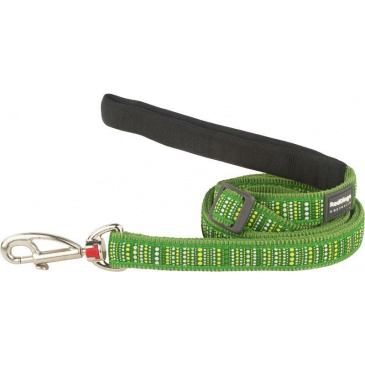 Vodítko Red Dingo 15 mm x 1,8 m - Lotzadotz Green