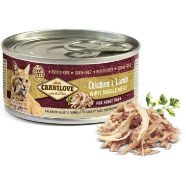 Carnilov konzerva Chicken&Lamb Cat 100g