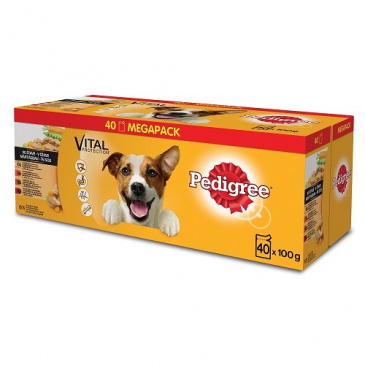 Pedigree kapsička 40x100g ve šťávě