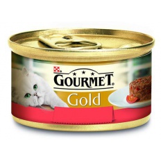 Gourmet Gold Savoury Cake s hovězím a rajčaty 85g