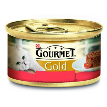 Gourmet Gold Savoury Cake s hovězím a rajčaty 85g