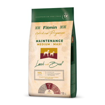 Fitmin Medium Maxi Maintenance Lamb with Beef 12kg