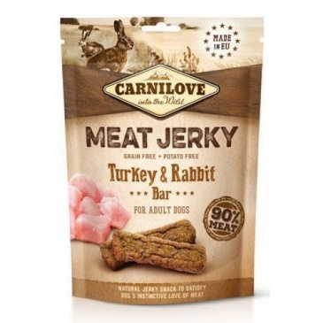 Carnilove Dog Jerky Rabbit & Turkey Bar 100g