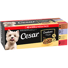 Cesar Selection v omáčce 40pack (40 x 100g)