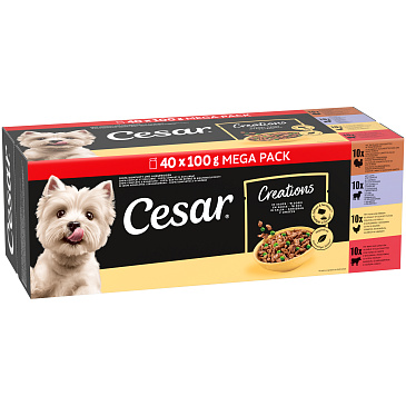 Cesar Selection v omáčce 40pack (40 x 100g)