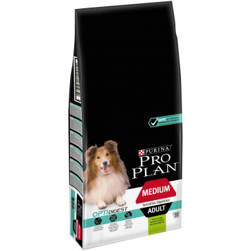 Pro Plan Medium Adult Sensitiv Digestion 14kg jehněčí 