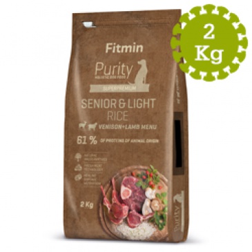 Fitmin dog Purity Rice Sen.&Light Ven.&L 2kg
