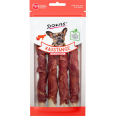 Dokas - Tyčinky z hovězí kůže obalené kachním 50g