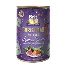 Brit Care Dog Christmas can Lamb - vánoční konzerva jehně 400g