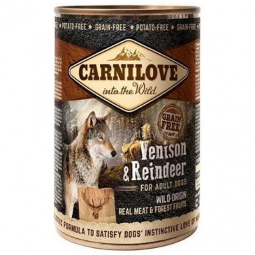 Carnilove 400g wild meat adult venison+reindeer