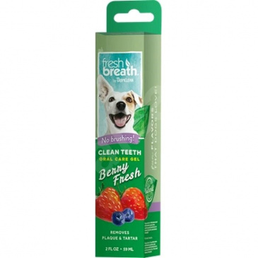 Tropiclean čistící gel na zuby - lesní plody 59ml